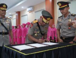 Kapolda Sulteng Pimpin Sertijab Wakapolda dan Kapolres Parimo